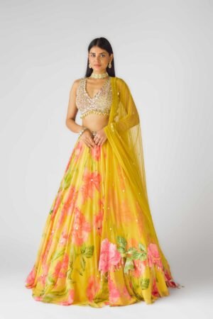 The Wild Marigold Lehenga Set