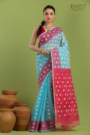 Hard Jamdani Saree