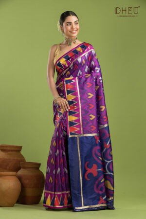 Exclusive Designer Patola Silk Saree