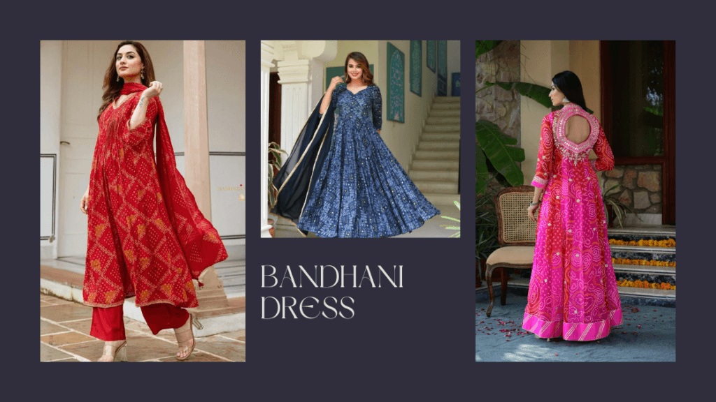 Bandhani Dress