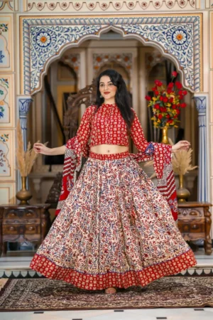 Floral Lehenga Choli For Women’s