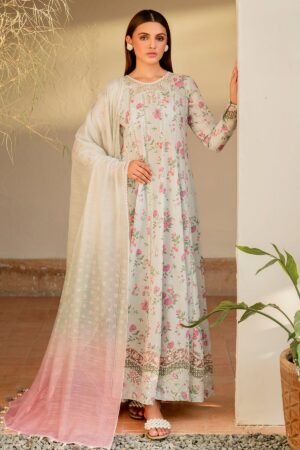Embroidered Lawn Use-9055