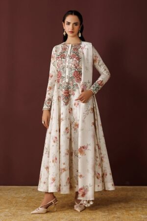 Embroidered Printed Lawn Pr-1261