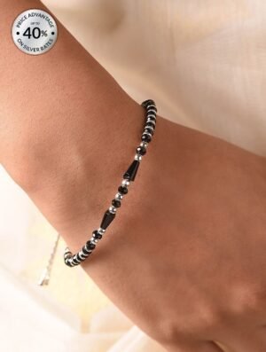 Women Tribal Silver Bracelet