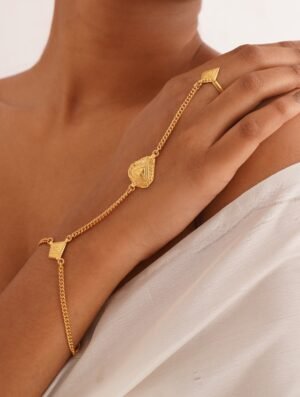 Women Patra 925 Sterling Silver Hathphool