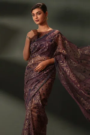 Belwari Jamdani Saree