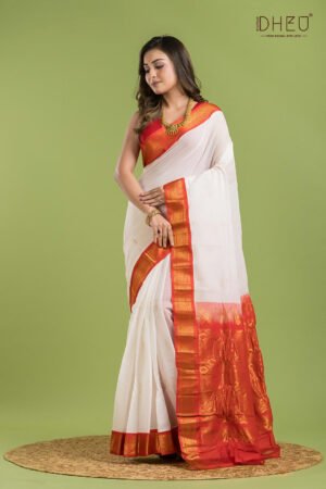 Cotton Silk Gadwal Saree