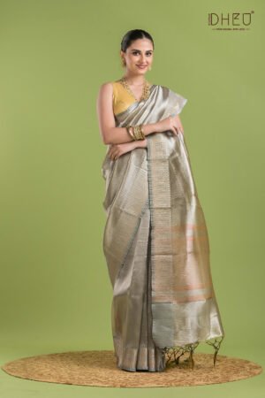 Semi Tissue Saree
