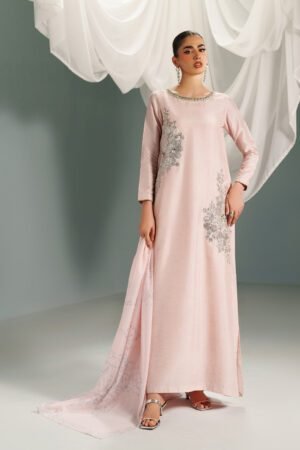 Embroidered & Handmade Tussar Silk - Rtw1039