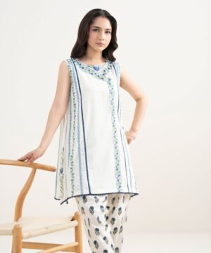 Embroidered Dobby Shirt