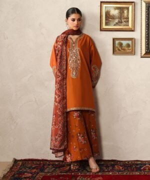 Embroidered Lawn Shirt