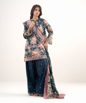 3 Piece - Embroidered Lawn Suit