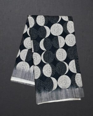 Elegant Tussar Silk Saree With Intricate Thread Embroidery