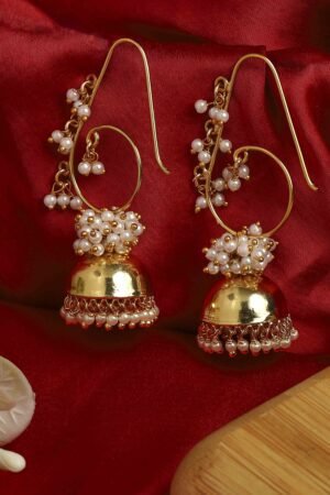 Gold Brass Jhumka