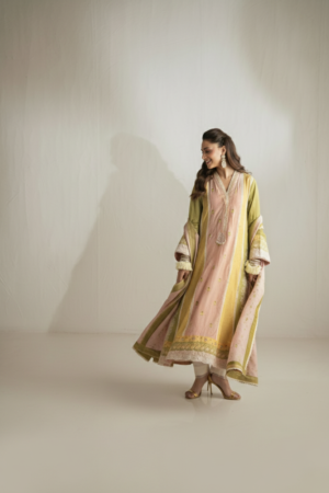 Blush Meadow Panelled Suit