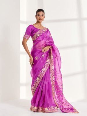 Amethyst Saree