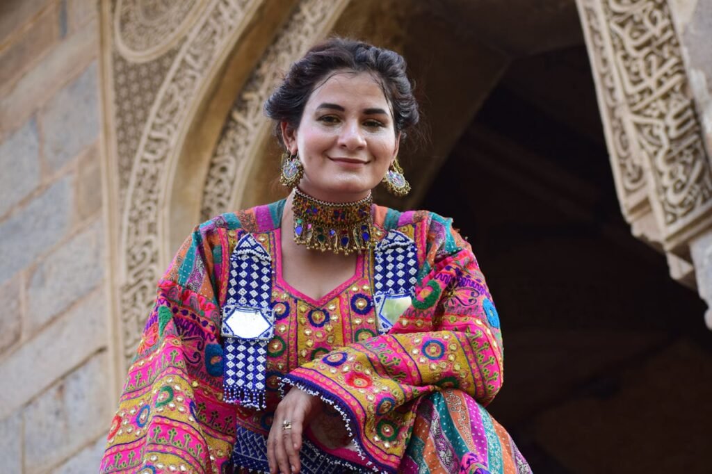 Hand Embroidery Balochi Dress