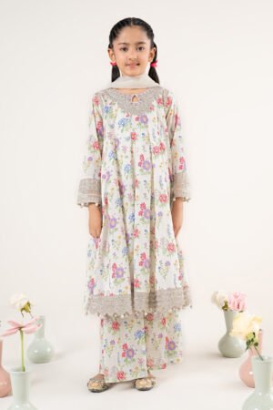 3 Piece Embroidered Lawn Suit