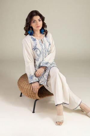 Embroidered Cambric