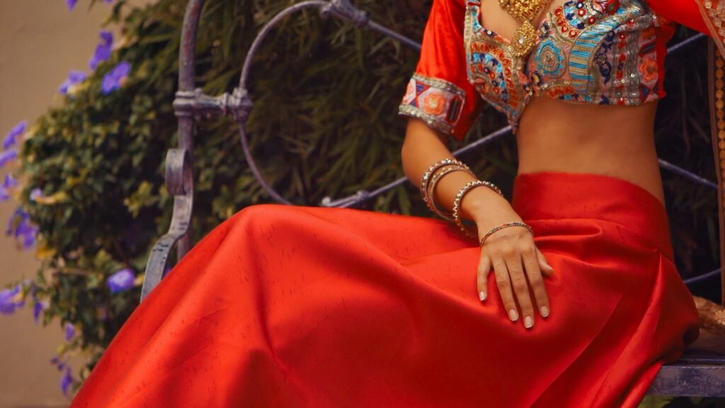 Color Psychology in Ghagra Choli 