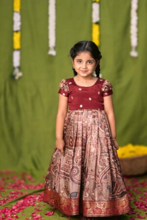 Anvi Grey Frock Mini