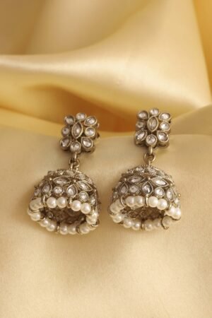 White Pearl Earrings