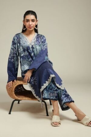 Embroidered Satin
