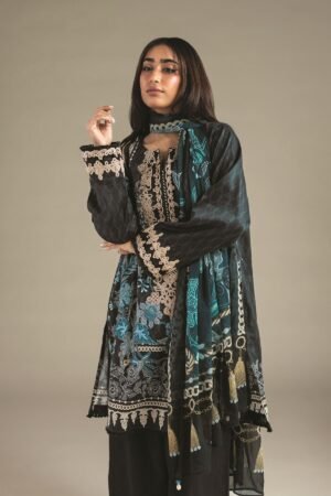 Embroidered Satin