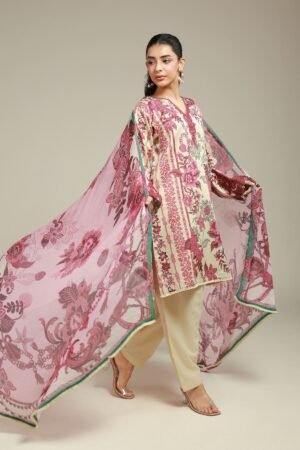 Embroidered Satin