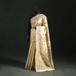 Hand Embroidered Silk Saree 07 by itokri, South Asian ethnic wear