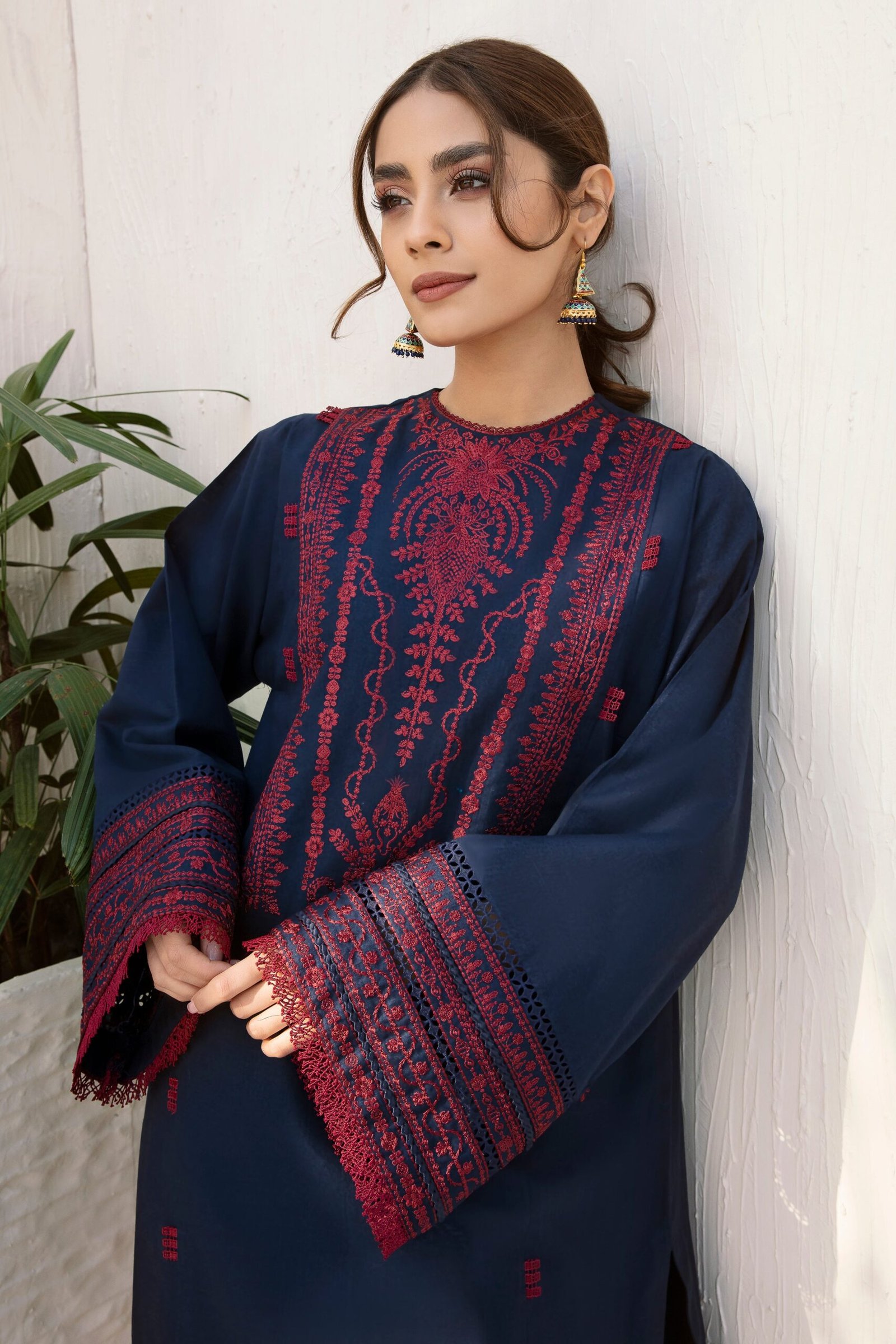 Embroidered Lawn Use-9174