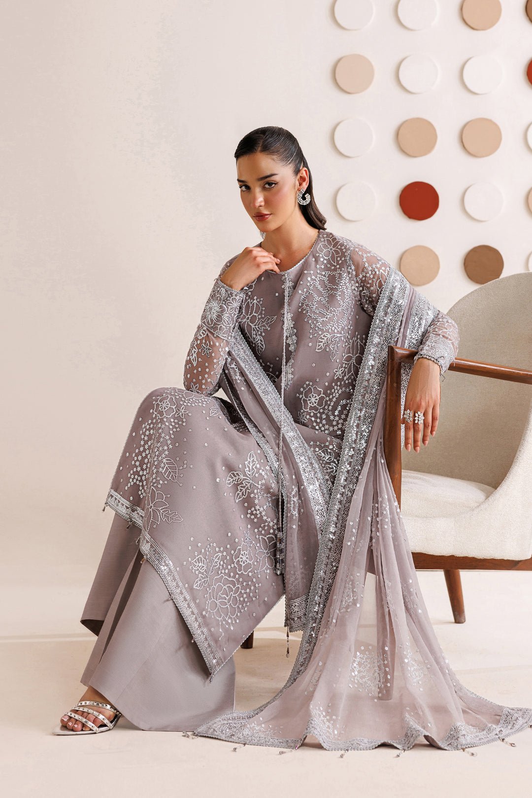 Walnut Silk by Farasha, South Asian ethnic wear