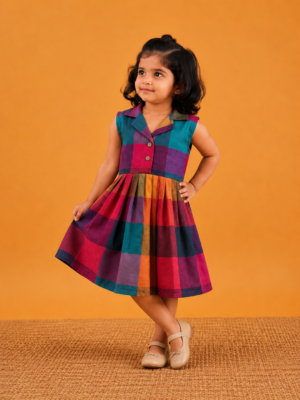 Exp – Ss – Madras Checks by Tamara Chennai, South Asian ethnic wear