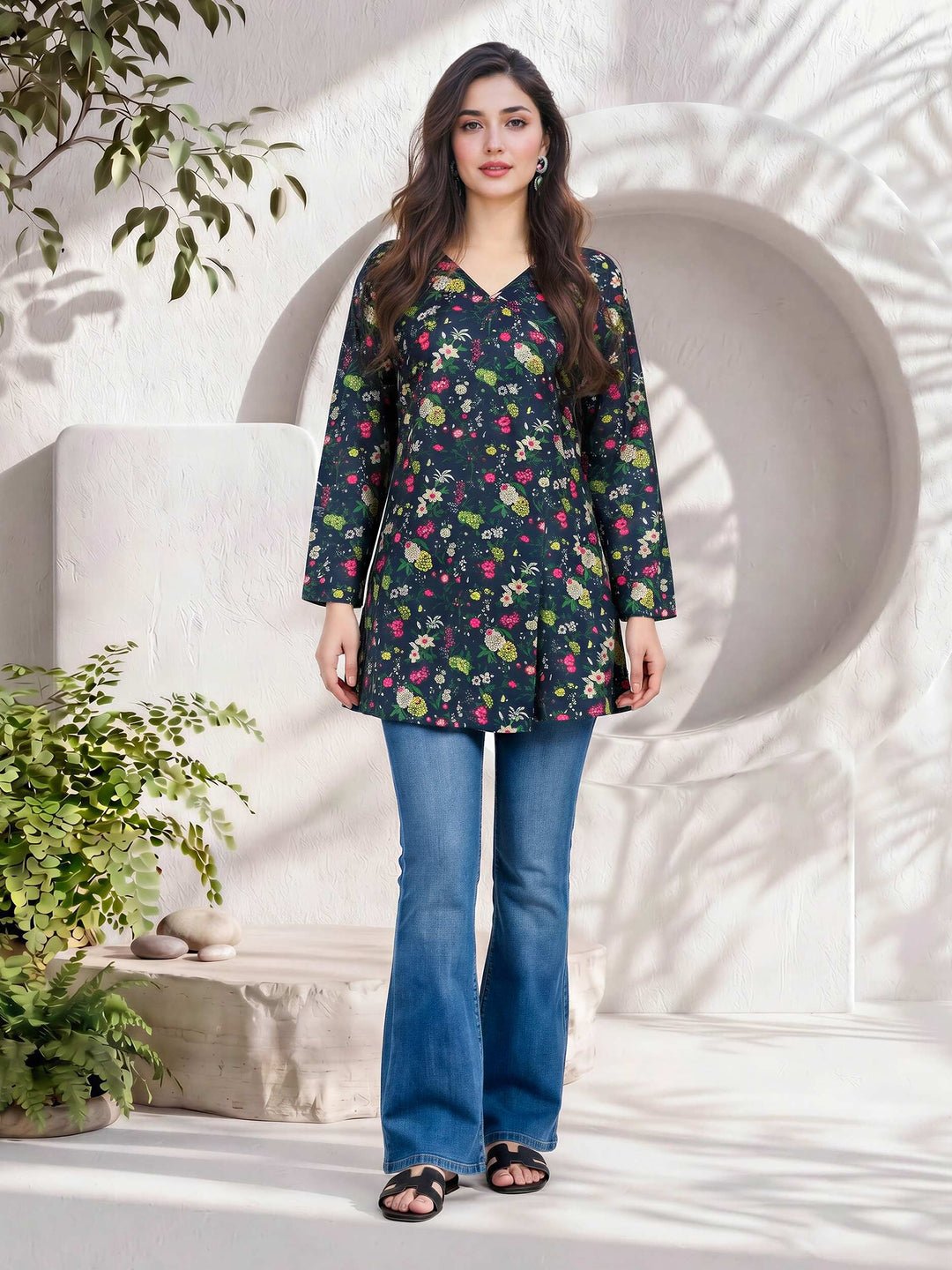 Lawn Kurti (pret) by Limelight, South Asian ethnic wear