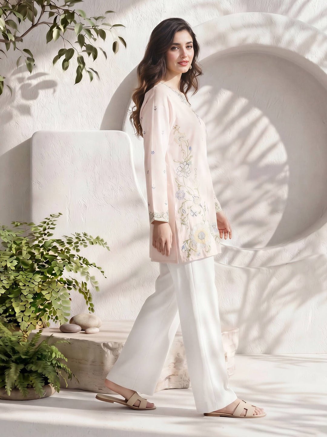 Lawn Kurti- Embroidered (pret) by Limelight, South Asian ethnic wear