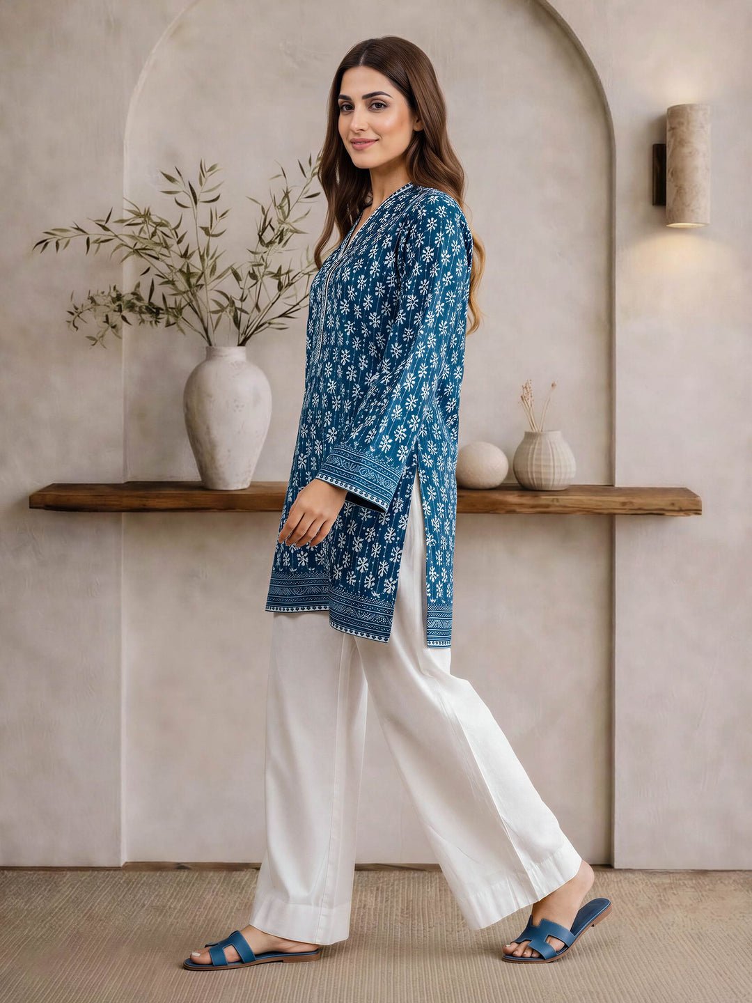Lawn Kurti (pret) by Limelight, South Asian ethnic wear