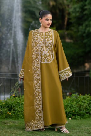 Af-El-7075-Moss
          
          
 (embroidered Lawn)