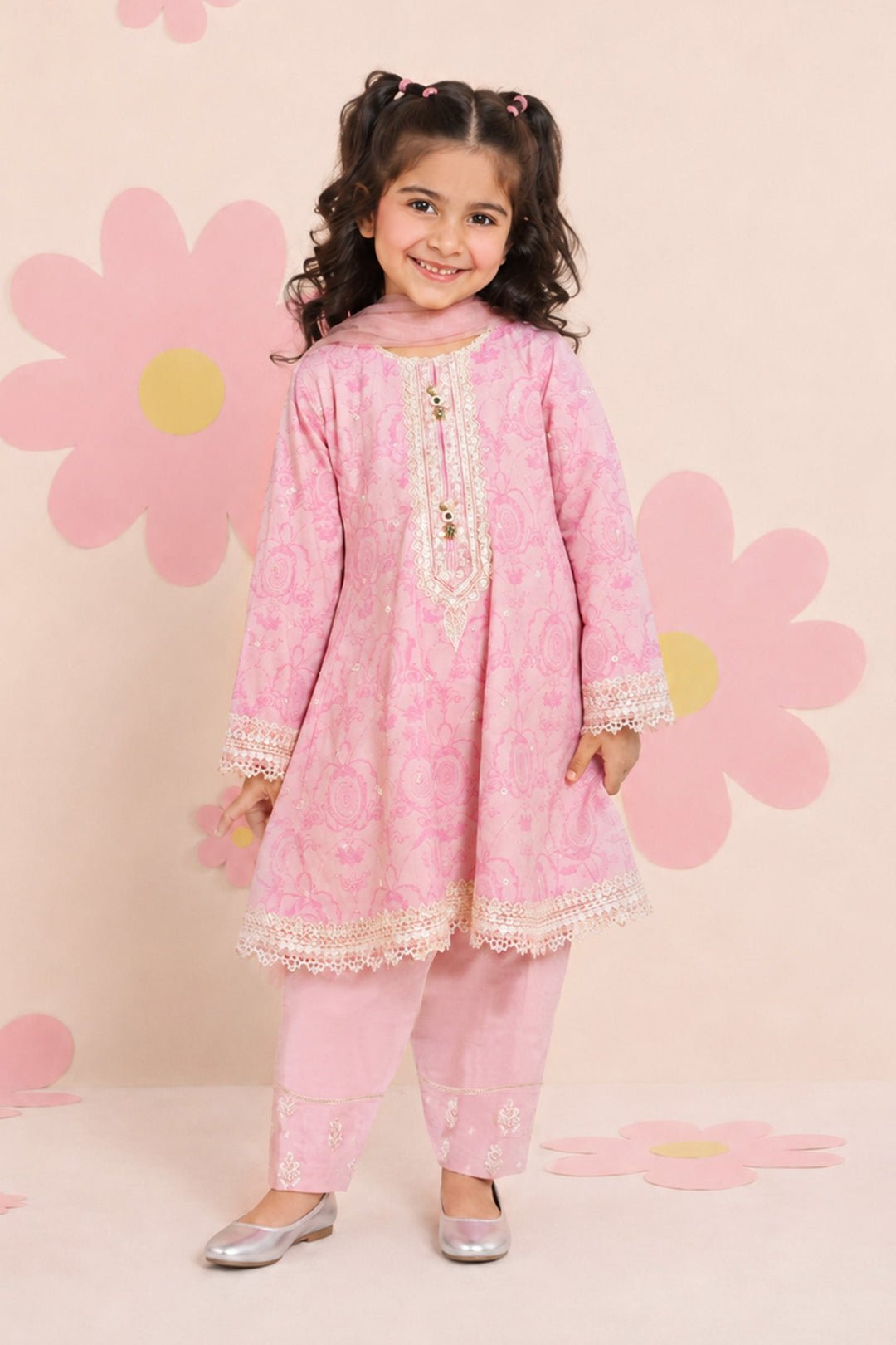 3 Piece Embroidered Lawn Suit by Maria.B., South Asian ethnic wear