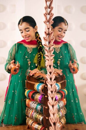 3 Piece Embroidered Organza Suit by Maria.B., South Asian ethnic wear