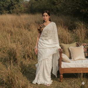 Women’S Pant Saree by Klubhaus, South Asian ethnic wear