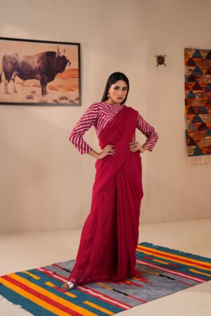 Women’S Pant Saree by Klubhaus, South Asian ethnic wear