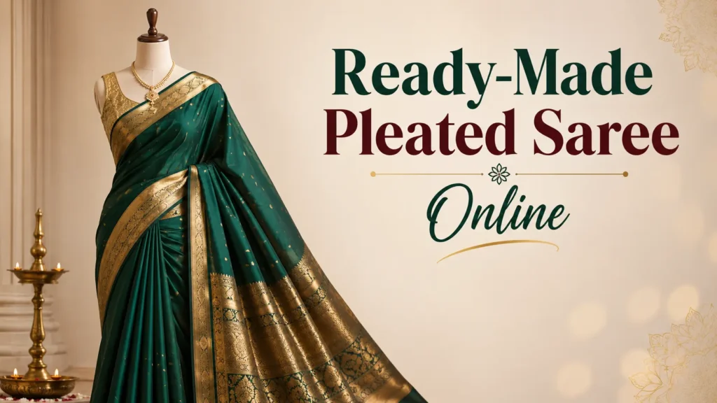 Ready-Made Pleated Saree Online