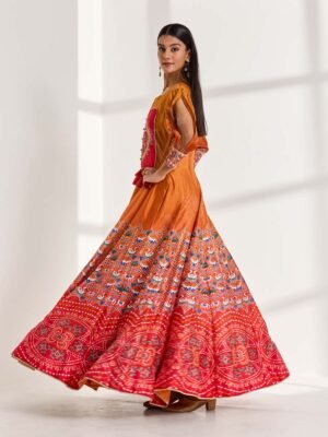 The Marmalade Vasansi Silk Gown