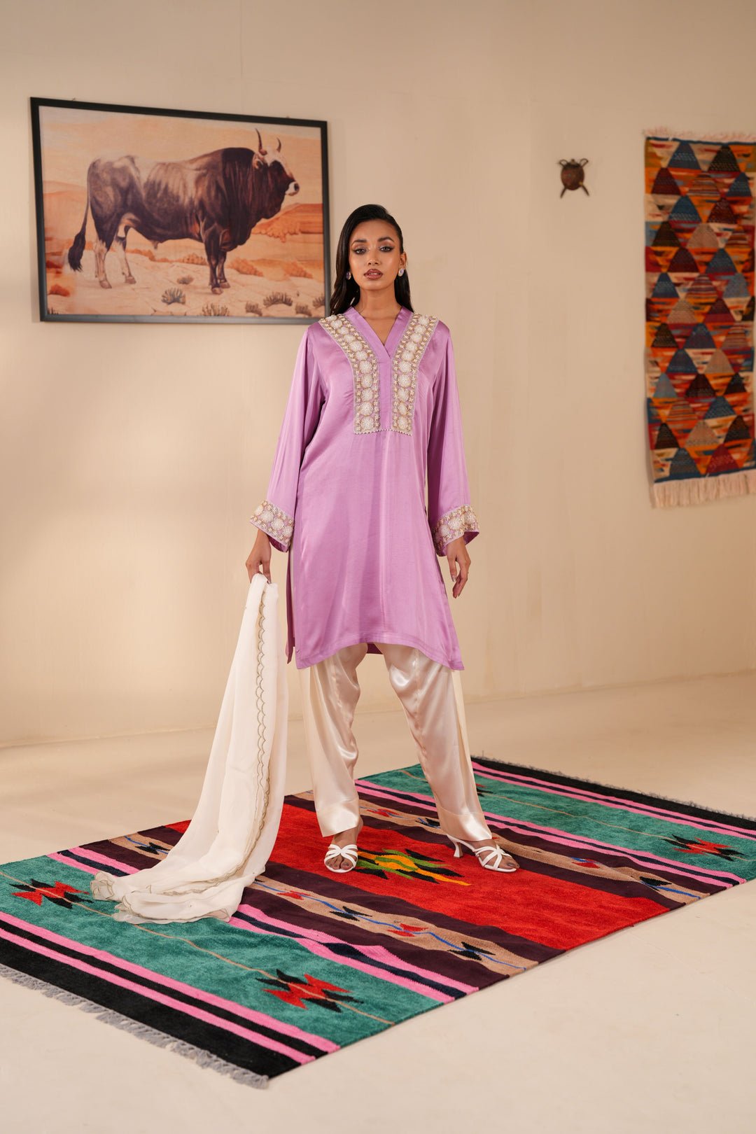 Women’S 3 Piece Suit by Klubhaus, South Asian ethnic wear