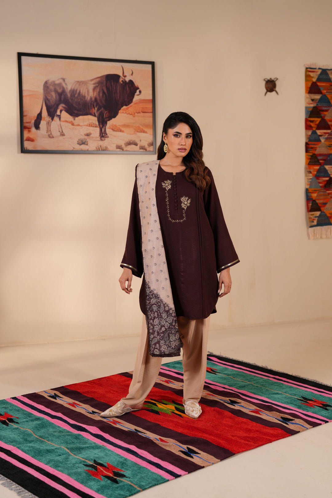 Women’S 3 Piece Suit by Klubhaus, South Asian ethnic wear