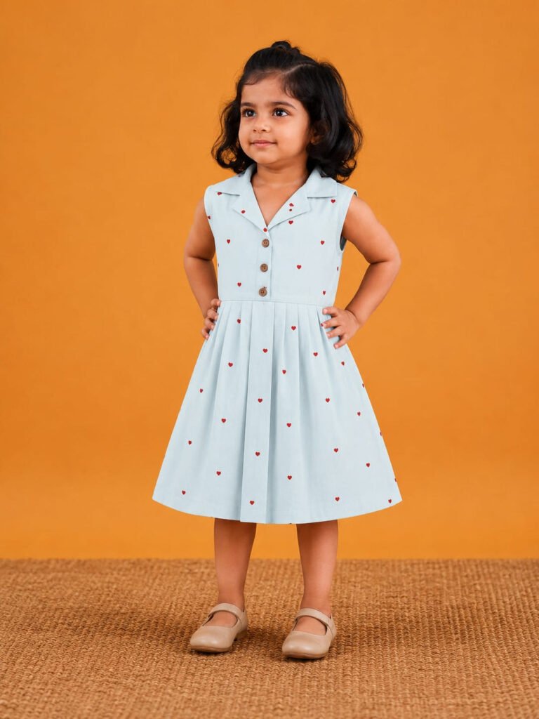 Exp – Ss – Skyblue Heart by Tamara Chennai, South Asian ethnic wear
