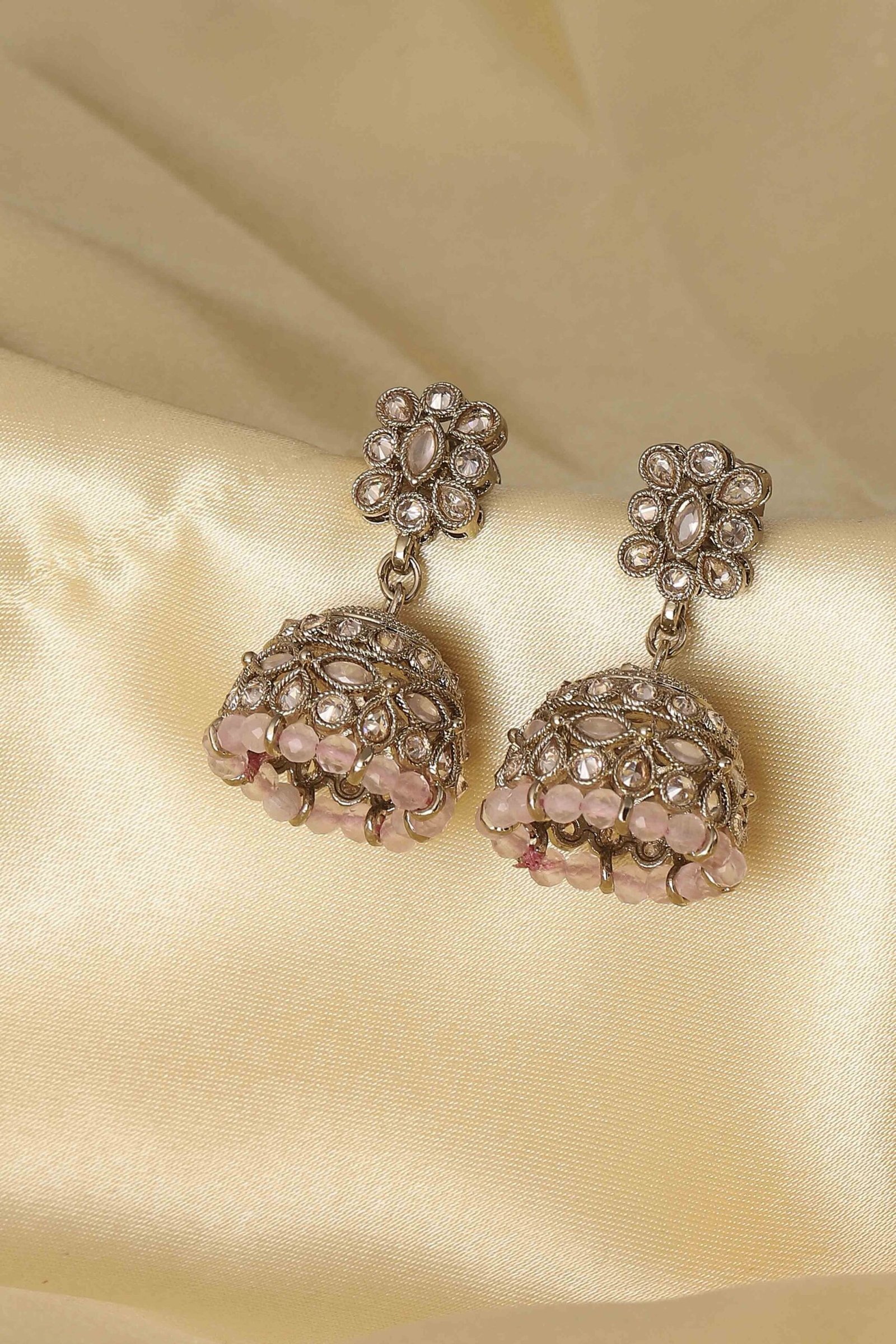Light Pink Pearl Earrings