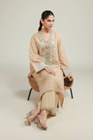 Embroidered Jacquard by Khaadi, South Asian ethnic wear