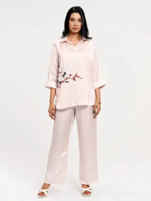 Womens Silk Fabric Co-Ord Set by Klothen, South Asian ethnic wear